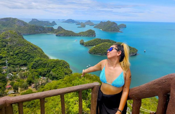 Guided tour to Ang Thong with kayak and lunch from Koh Pha Ngan