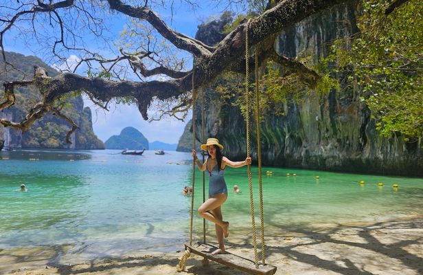 Private Longtail Boat Island Hopping Tour from Ao Nang