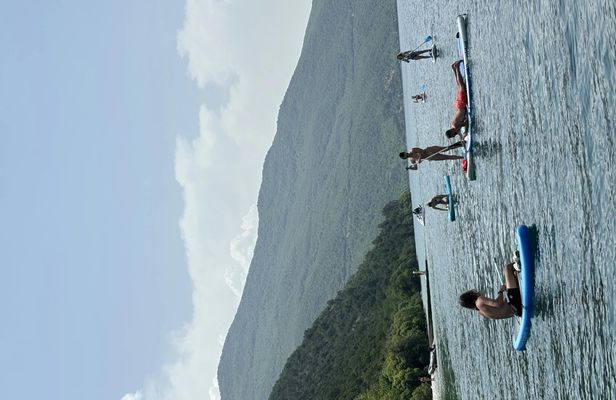 Guided paddle boarding tour Lake Ohrid