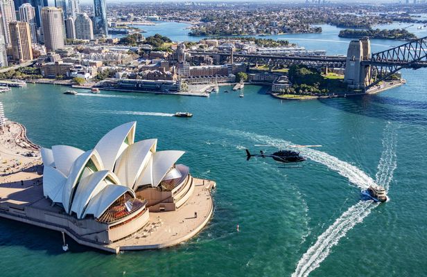 Sydney harbour 20 minutes scenic flight