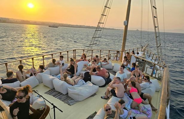 Sunset cruise in Rhodes