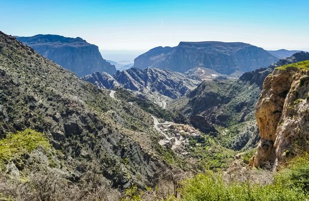 Full-day tour to the green mountain from Muscat