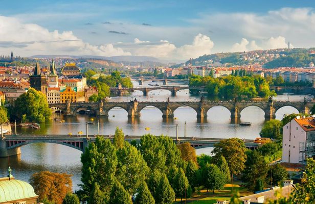 90-minute walking tour of Prague with a local