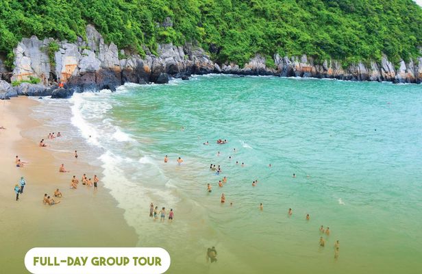 Trekking in Cat Ba Island and beach relaxation tour from Ha Long