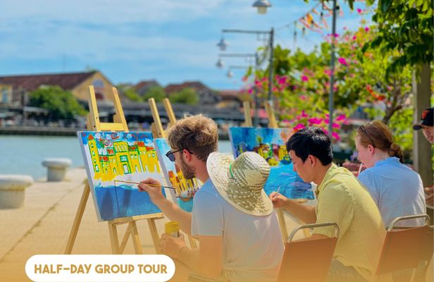 Hoi An city tour and heritages painting class with local artist