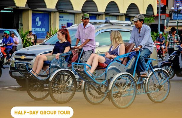 Ho Chi Minh City and China Town tour by cyclo