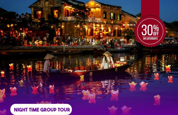Hoi An mysterious night and lantern lights tour with dinner