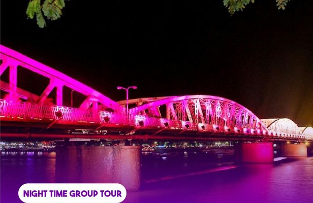 Evening tour - Hue night and dinner cruise with lantern floating