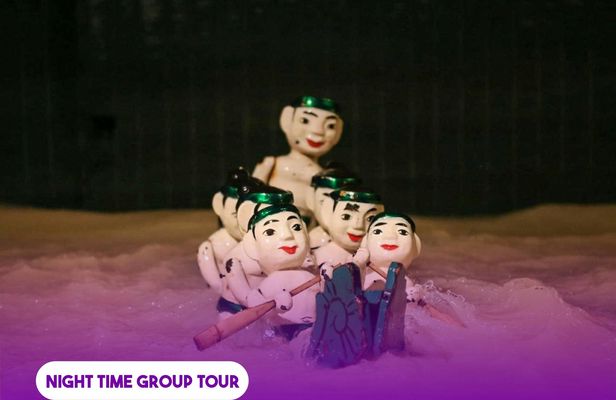 Vietnamese Water Puppet evening show with dinner