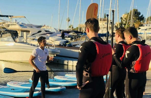 Calanova guided paddle surf excursion