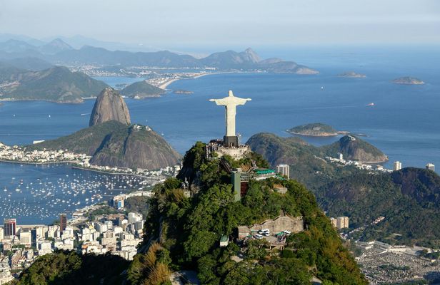 Rio de Janeiro iconic landmarks tour with buffet lunch