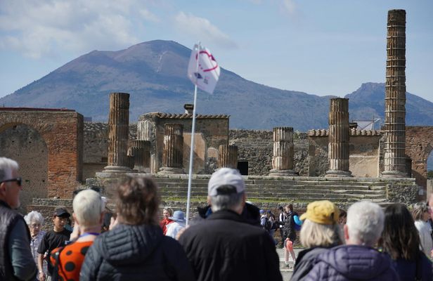 Pompeii Ruins and Sorrento day-trip from Rome with hotel pickup
