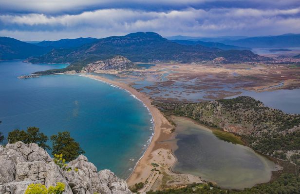 Dalyan turtle beach tour with mud bath and lunch from Marmaris