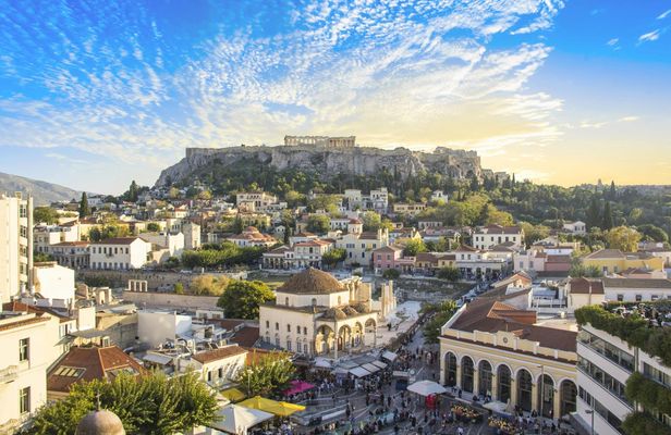 Athens walking tour with a local