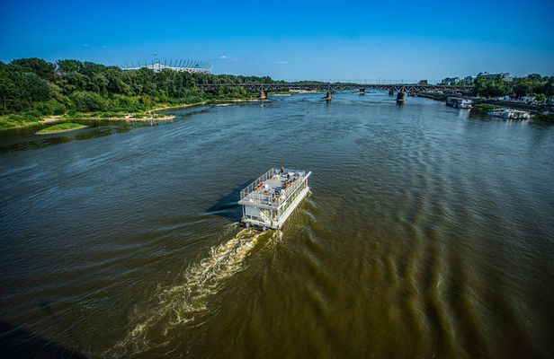 Public panoramic cruise of Warsaw on the Vistula River