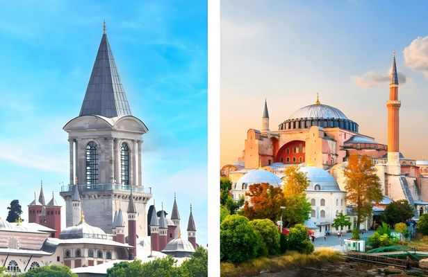 Topkapi Palace and Hagia Sophia Museum combo ticket