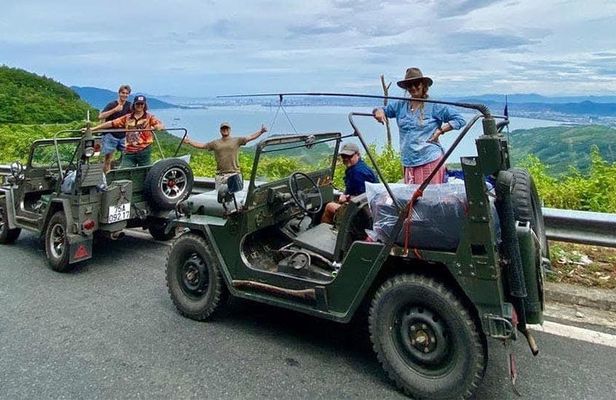 4x4 tour from Hoi An to Marble Mountain and the Son Tra Peninsula