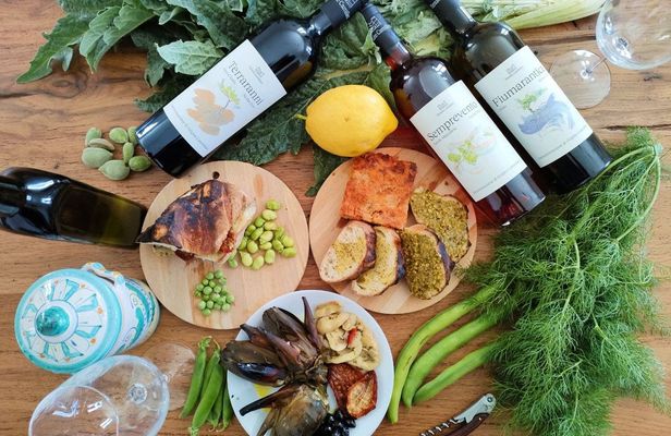 Traditional Sicilian flavours and vineyard visit in Agrigento