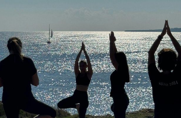 Yoga by the sea on Ortigia Island