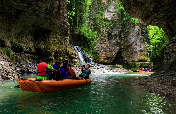 Martvili with Okatse Canyon and Prometheus Cave guided tour