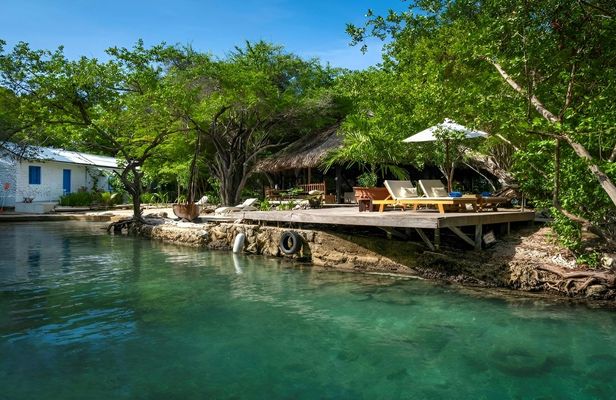 Coralina Island mangroves area Vip pass from Cartagena