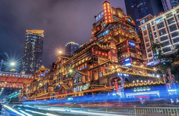 Private Chongqing night tour and hotpot feast