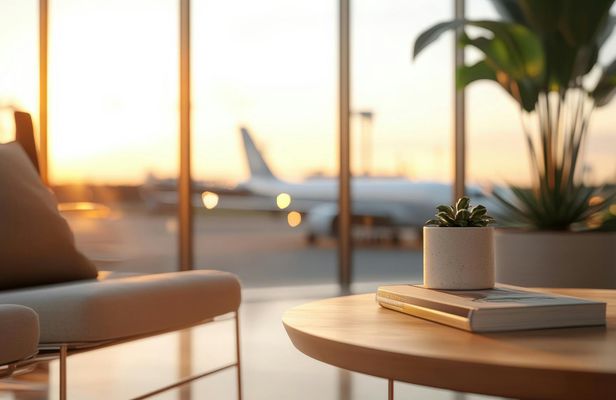 Access to Cat Bi International Airport business lounge