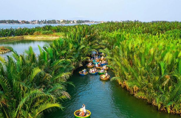 Coconut jungle and Hoi An city tour with flower lantern and dinner