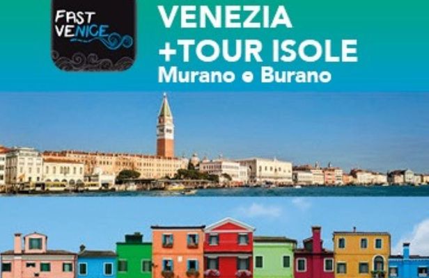 Venice, Murano and Burano guided boat trip from Punta Sabbioni