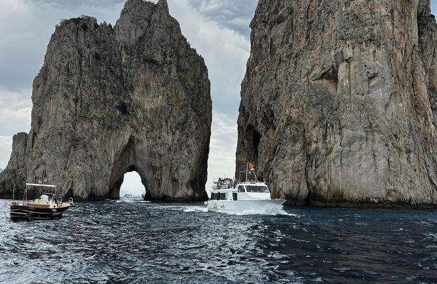 Vintage Gozzo Boat Tour from Capri