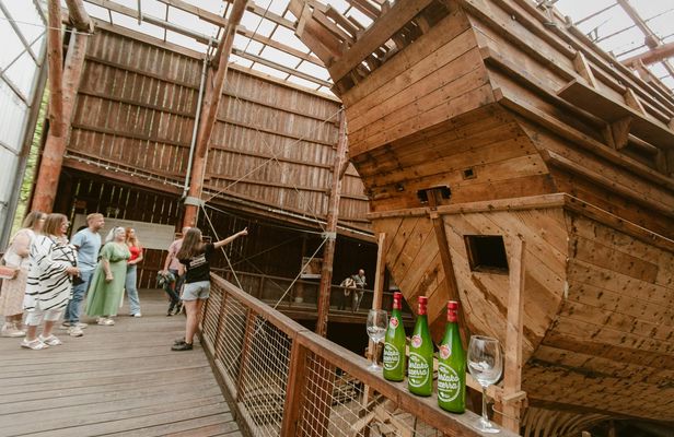 Basque Whaling Museum tour and lunch at a cider house