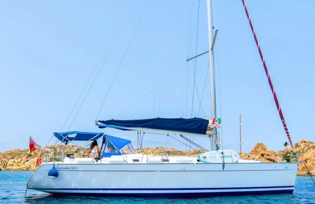Sailboat trip to Maddalena archipelago from Santa Teresa Gallura