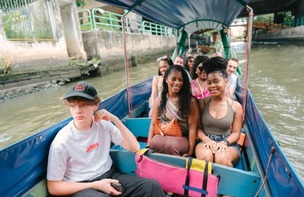 Canal boat tour