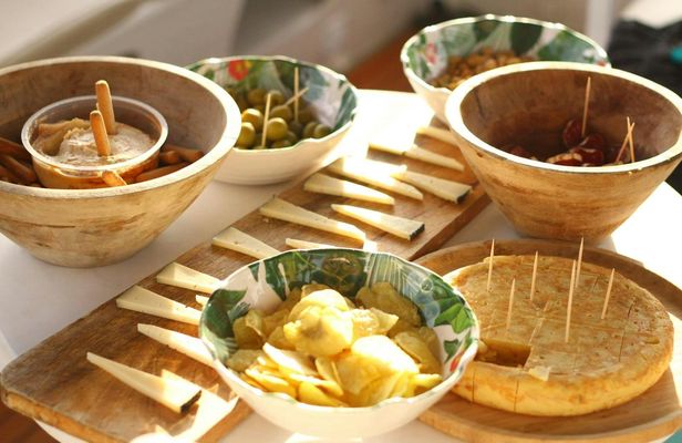 Boat Tour with Tapas, Open Bar and Water Sports in Ibiza