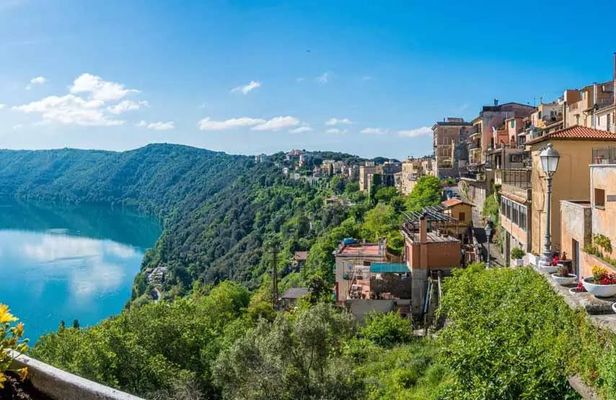 Roman countryside wine and food tasting, semi-private day tour