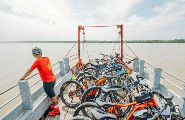 Mekong countryside cycling and boat tour with local lunch