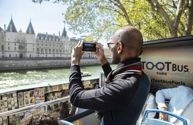 Tootbus Paris discovery hop-on hop-off and night bus tour