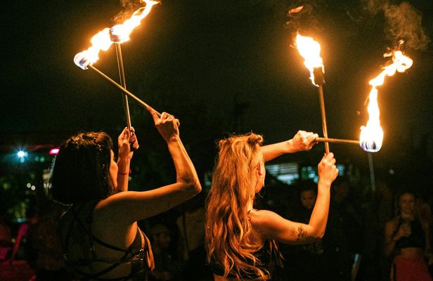 Agadir dinner experience with fire-eating Berber show