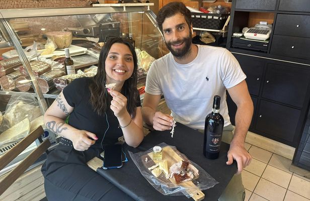 Audio guided food tour of Mercato Trionfale