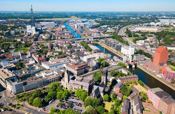 Duisburg city highlights walking tour with a local guide