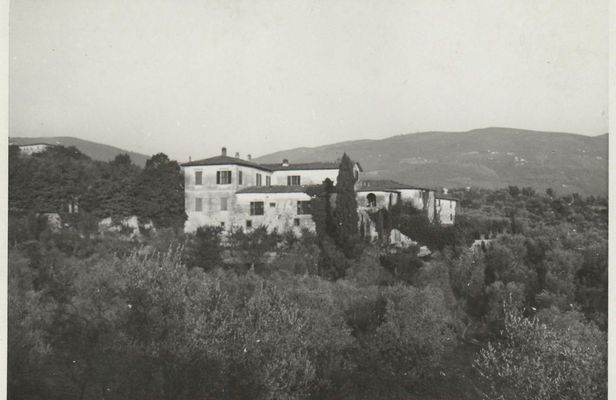 Historic Villa Travignoli cellar tour and wine tasting