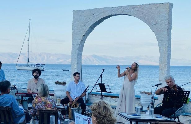 Greek and Corfian Live Music Performance