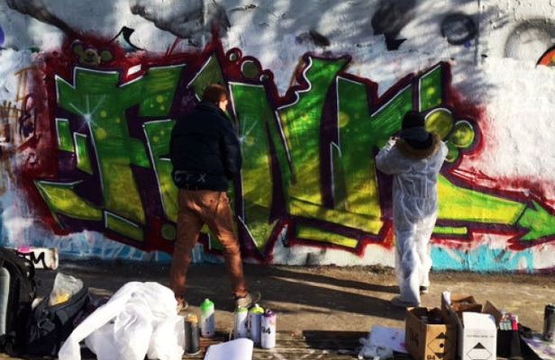Exclusive  graffiti workshop in Darmstadt