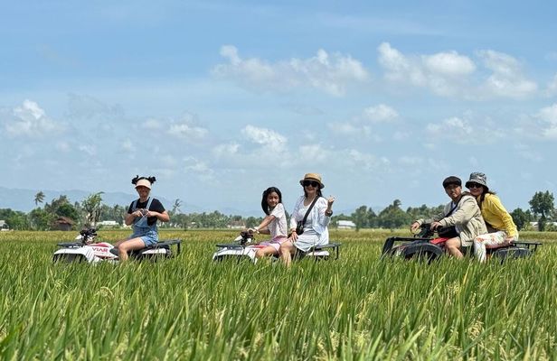 ATV ride and hidden waterfall escape in Lombok