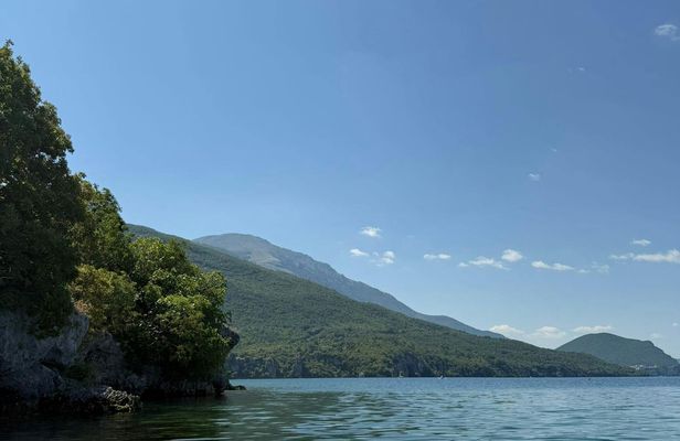 Kayaking with beach BBQ on Lake Ohrid