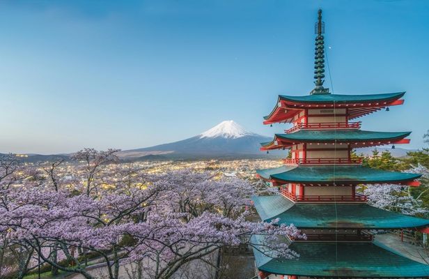 Mount Fuji top 4 must-visit attractions full day tour from Tokyo