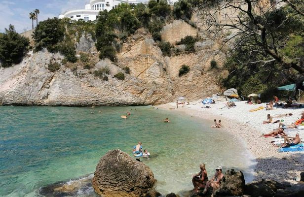 Boat trip to Crystal Beach with private transport from Ulcinj