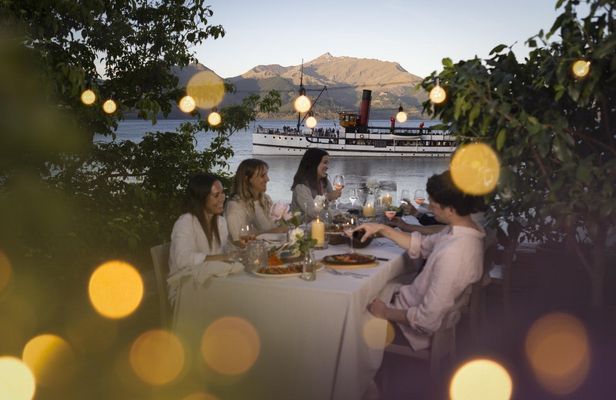 Walter Peak gourmet BBQ dining experience