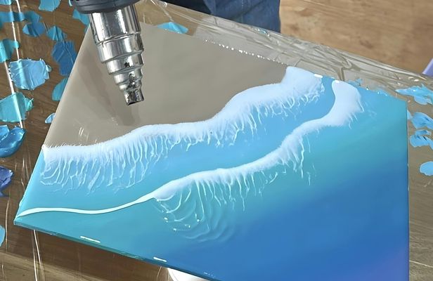 Resin art workshop experience in downtown Ishigaki City