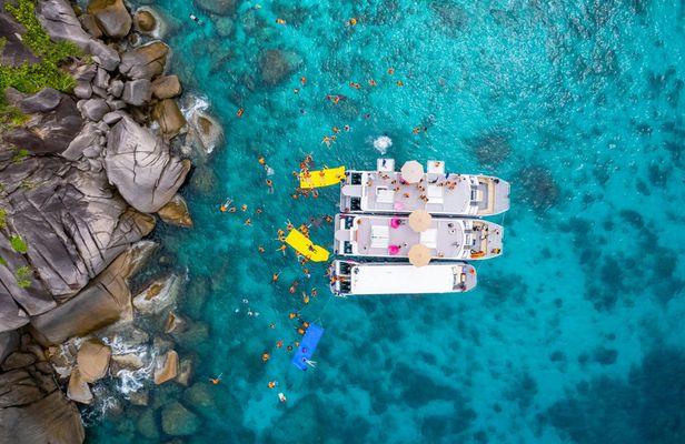 Speed catamaran tour from Phuket to Similan Islands